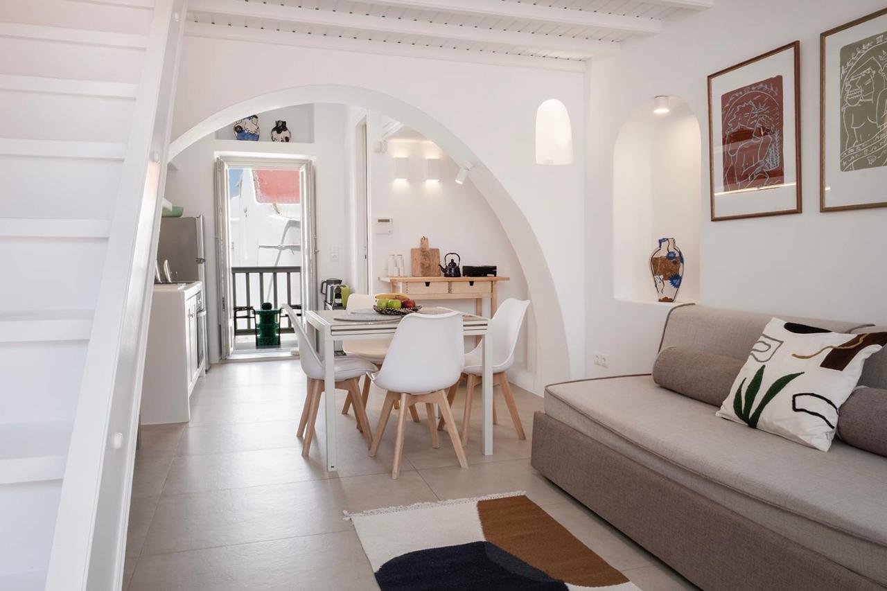 Secret Khora Lägenhet Mykonos Town Exteriör bild