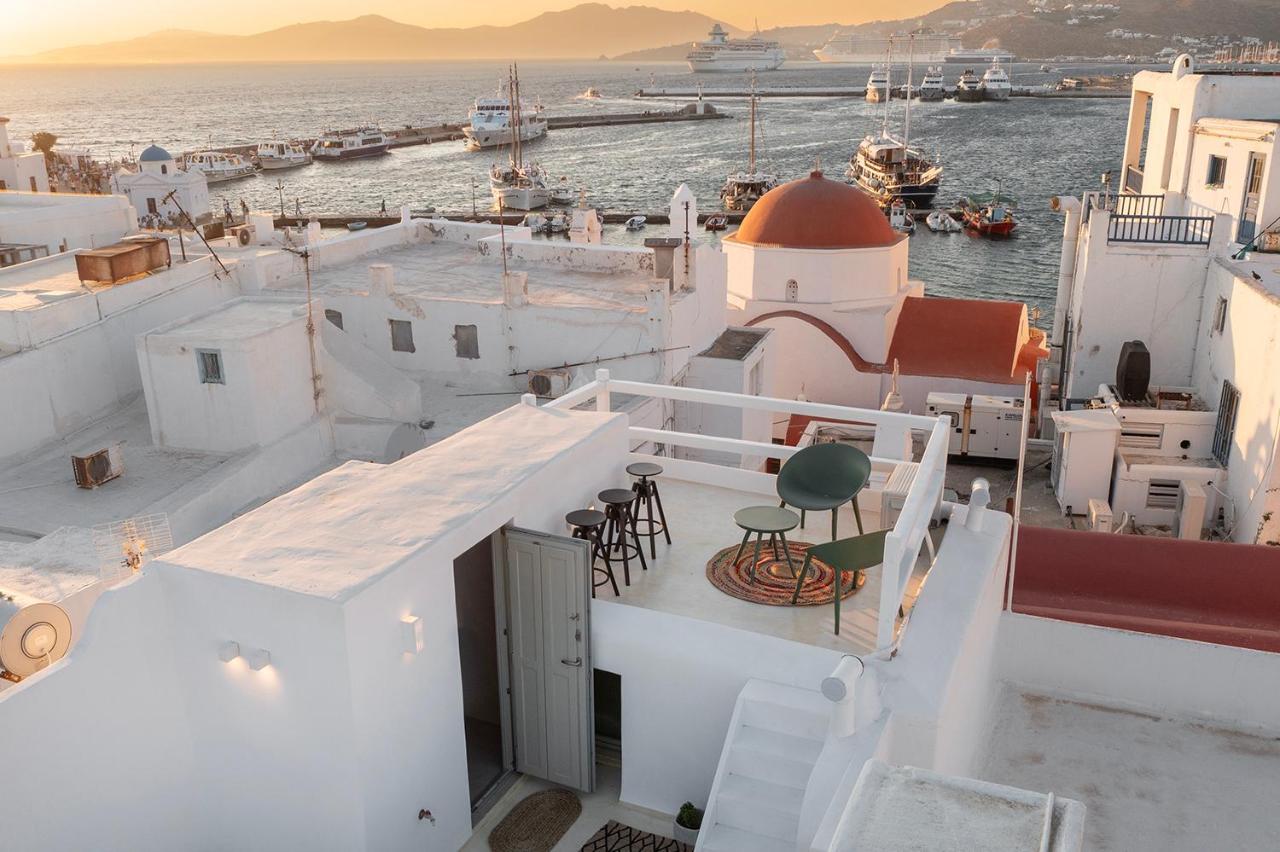 Secret Khora Lägenhet Mykonos Town Exteriör bild