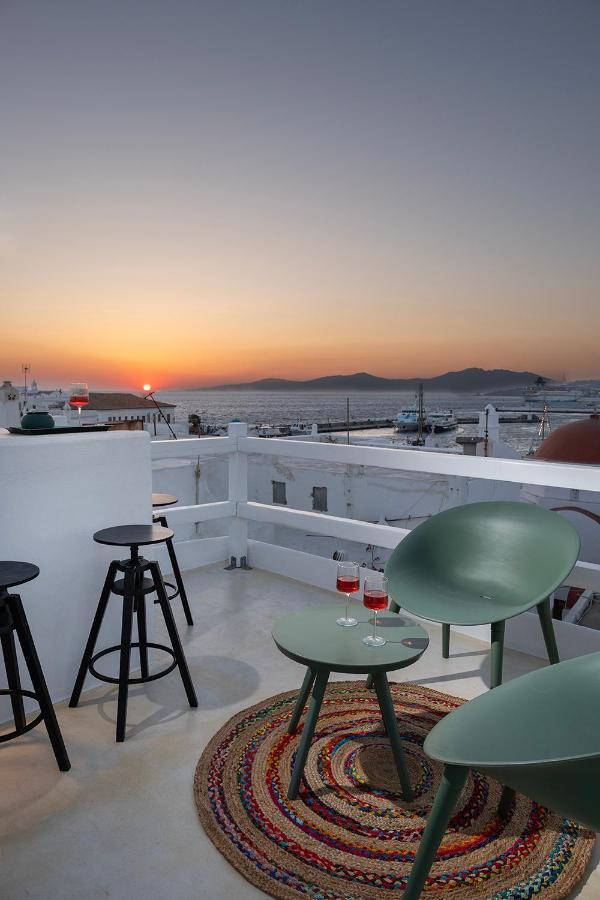 Secret Khora Lägenhet Mykonos Town Exteriör bild